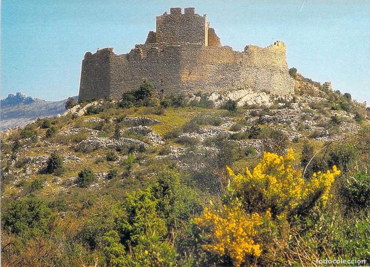 Postales: Postal Castillo de Padern, Ruinas de los Castillos C&aacute;taros, Francia