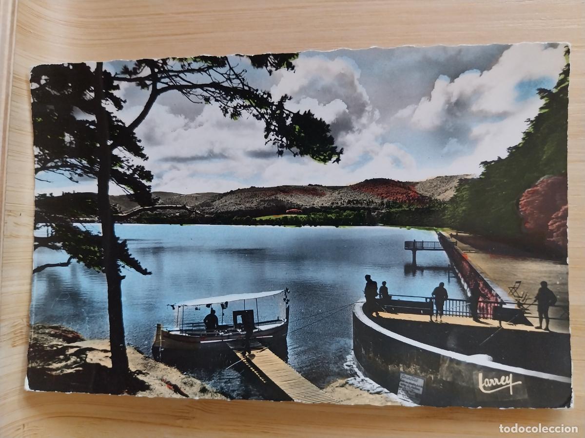 Postales: BASSIN DE SAINT FERREOL ED D&acute;ART LARREY 1106 SC ORIGINAL ANIMADA BARCAS