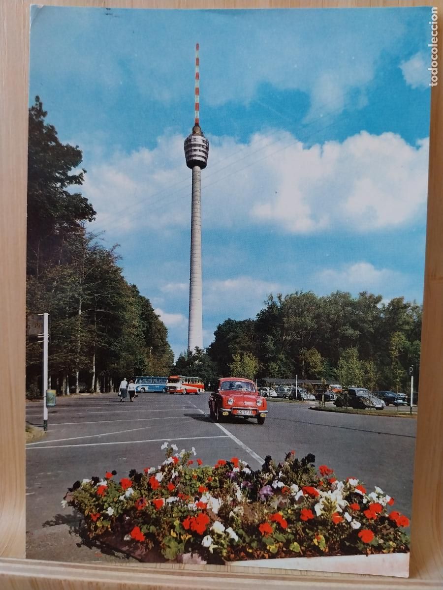 Postales: STUTTGART FERSEHTURM ED ZOBEL 211 SC ORIGINAL ANIMADA