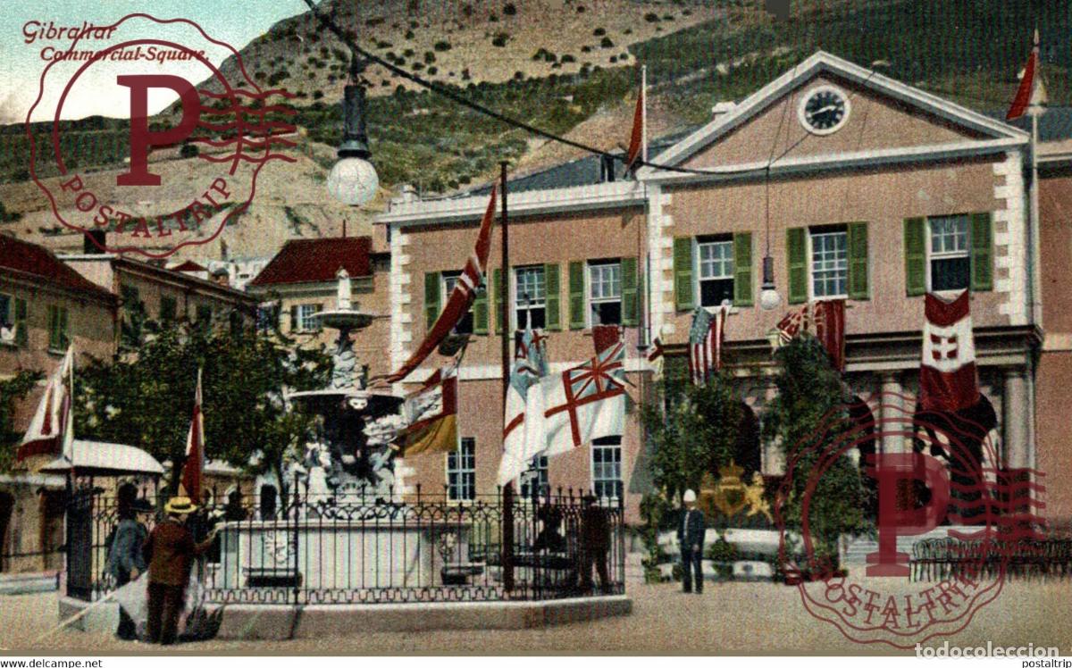 Postales: GIBRALTAR COMMERCIAL SQUARE - Foto 1