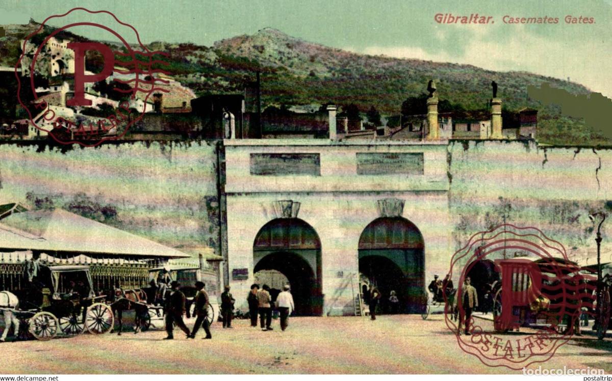Postales: GIBRALTAR CASEMATES GATES - Foto 1