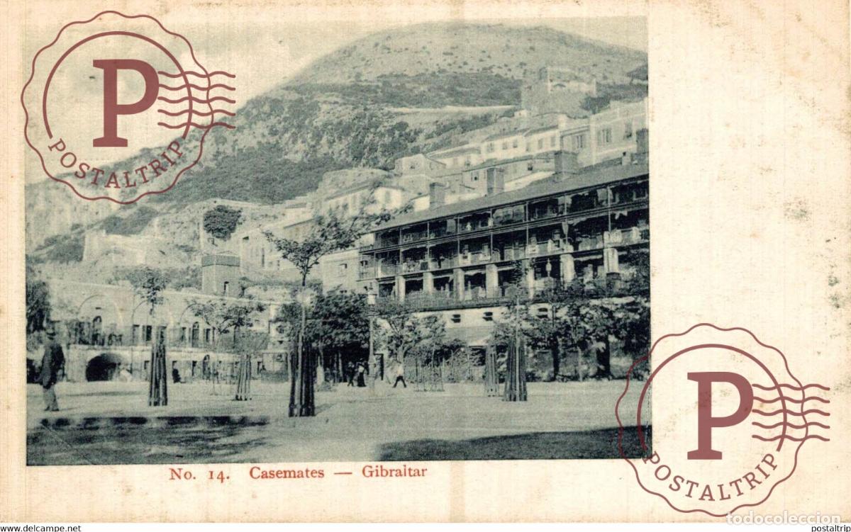 Cartoline: CASEMATES GIBRALTAR NR 14 BENABU CIA