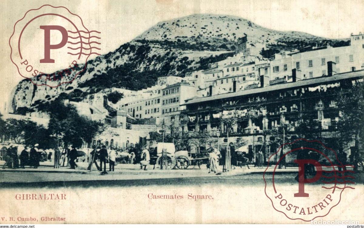 Postales: GIBRALTAR CASEMATES SQUARE - Foto 1