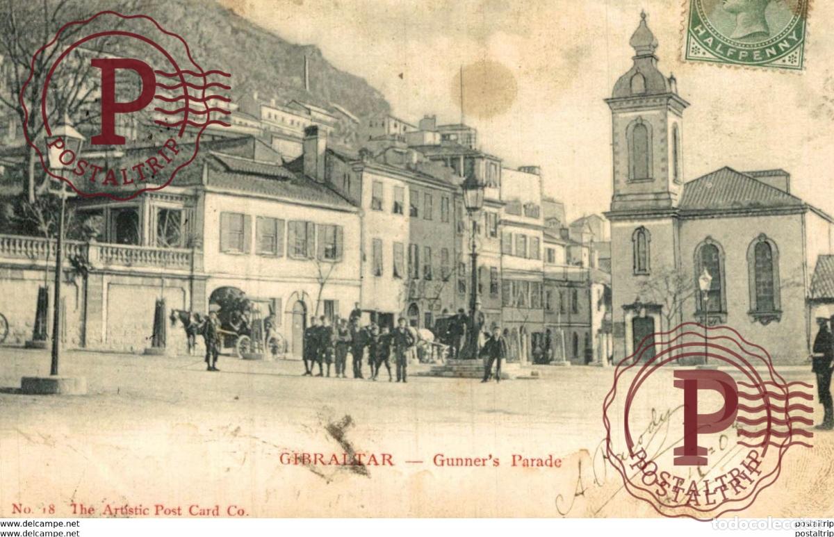 Postales: GIBRALTAR GUNNERS PARADE