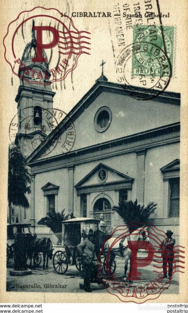 Postales: GIBRALTAR SPANISH CATHEDRAL - Foto 1