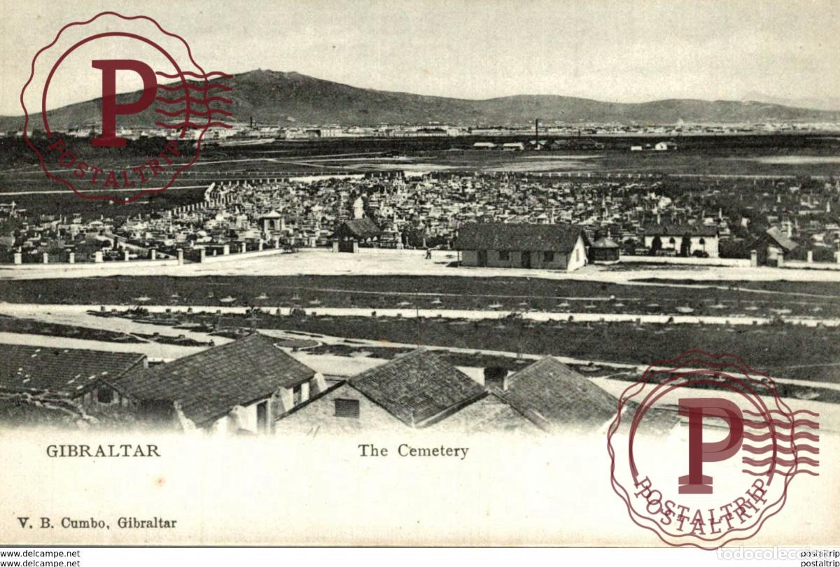 Postkarten: GIBRALTAR THE CEMETERY