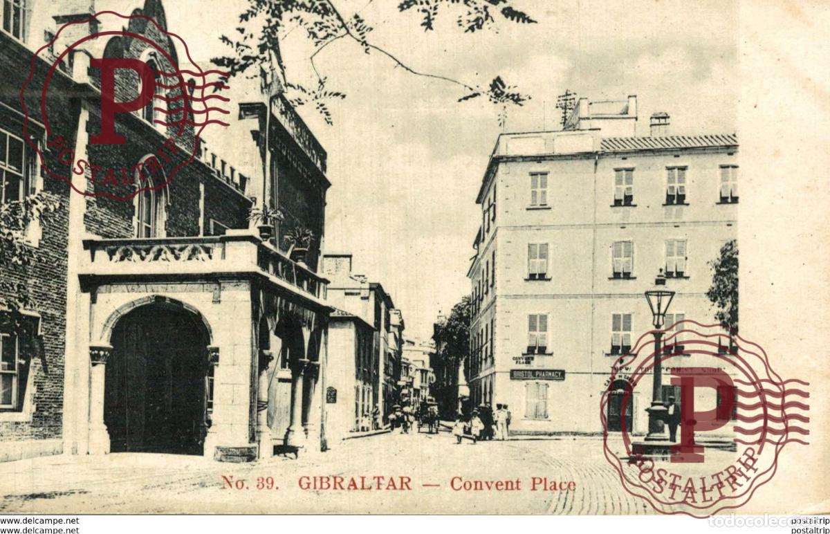 Postales: GIBRALTAR CONVENT PLACE - Foto 1