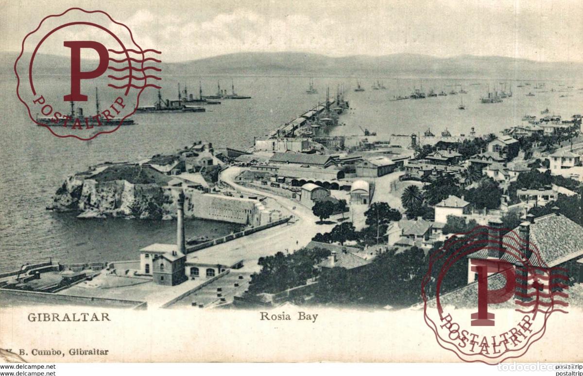 Postales: Rosia Bay. GIBRALTAR - Foto 1