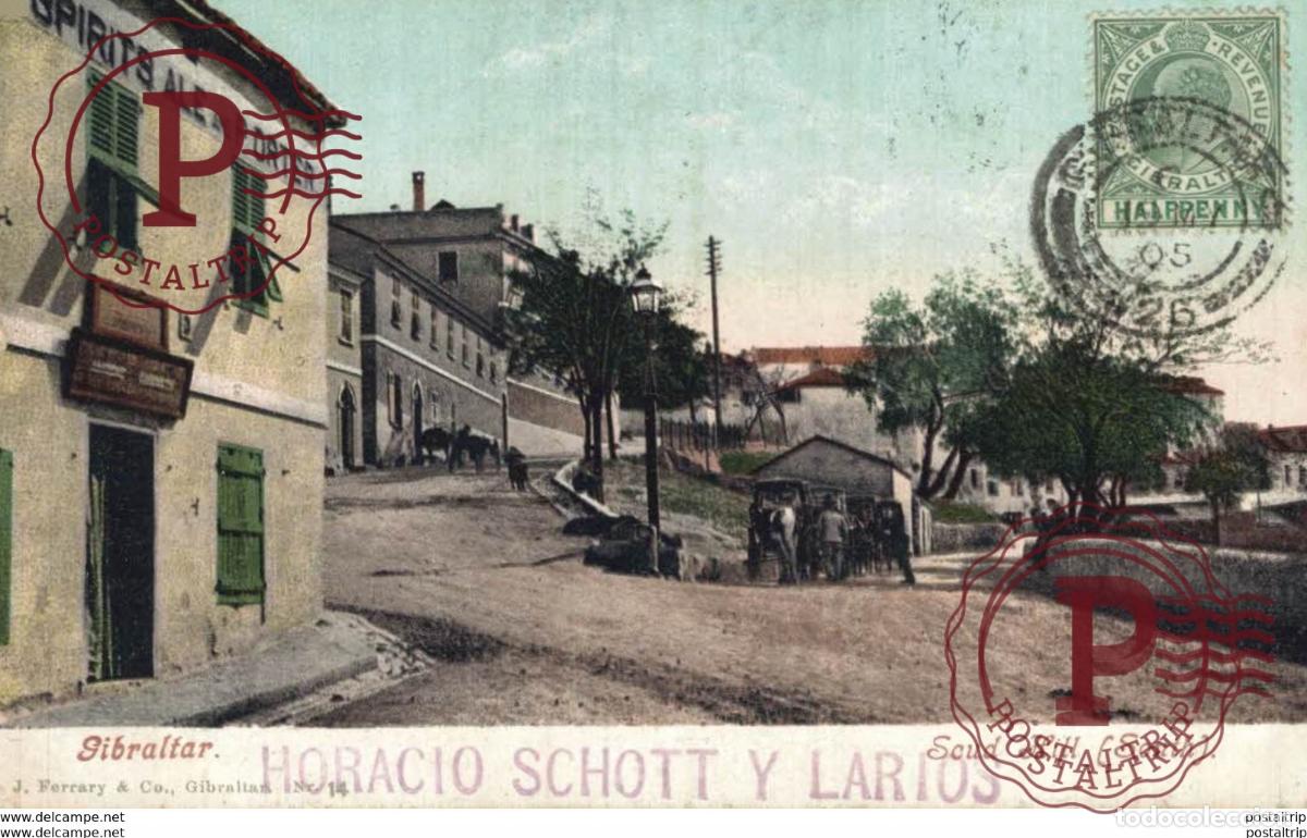 Postales: GIBRALTAR. SCUD HILL