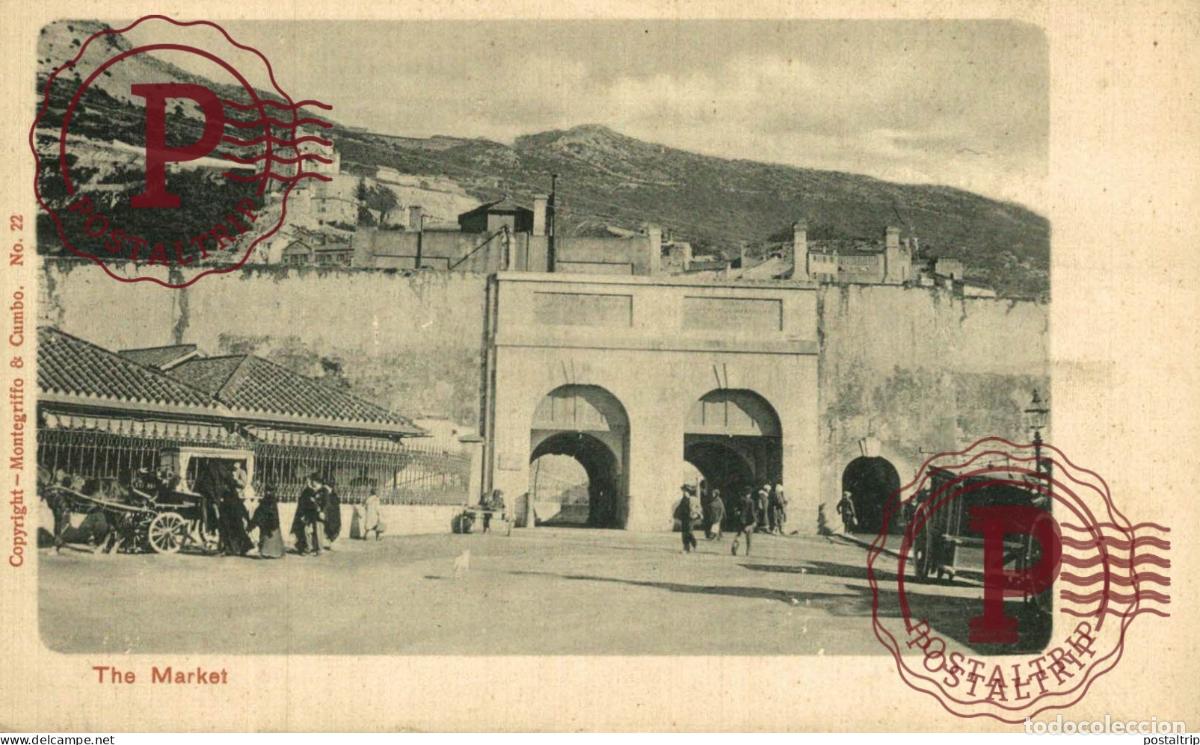 Postales: GIBRALTAR. THE MARKET. - Foto 1