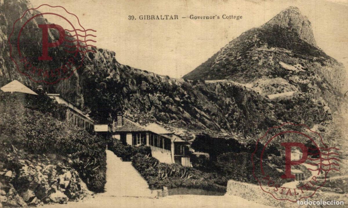 Postales: GIBRALTAR - GOVERNORS COTTAGE