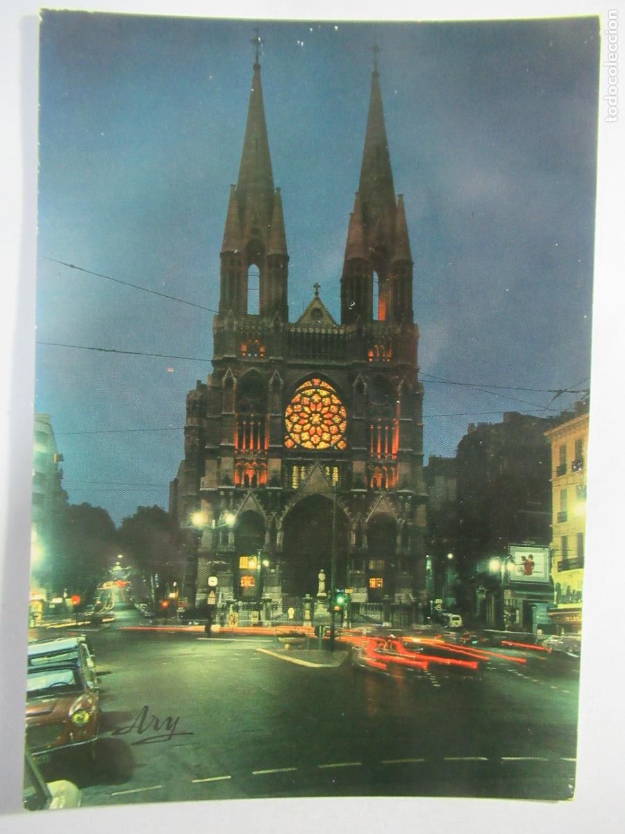 Postales: Marseille - La Nuit - Escrita - Foto 1