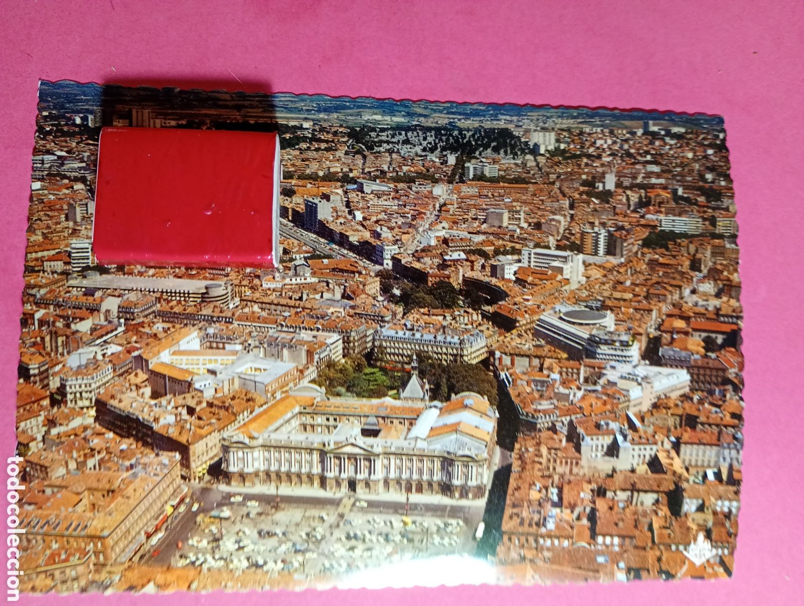Postales: TOULOUSE B40 CAPITOLE SQUARE WILSON LES ALL&Eacute;ES JEAN JAUR&Egrave;S EDITIONS LABOUCHE FR&Egrave;RES S/C COLOR R1597