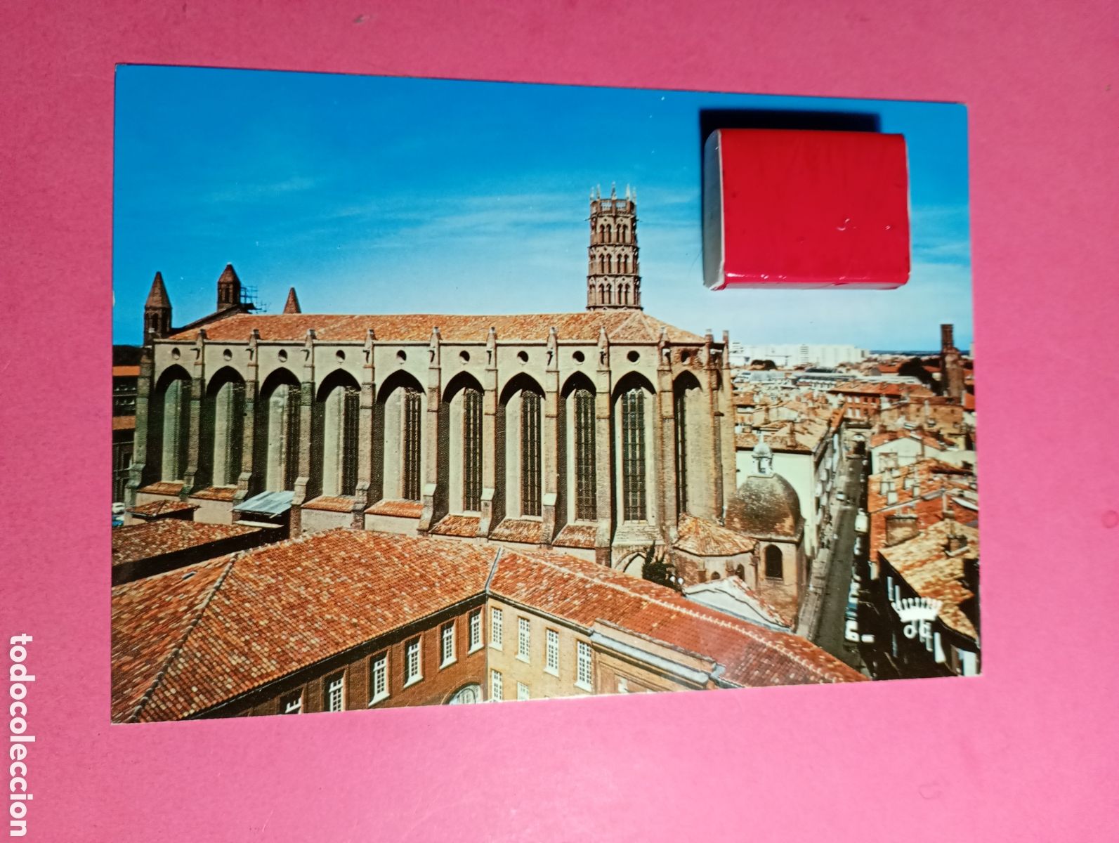 Cartes Postales: TOULOUSE L.20 CIT&Eacute; D&acute;ART VILLE ROSE &Eacute;GLISE DES JACOBINS (XIII et XIV SI&Egrave;CLES) F. LOUBATIERES R1602