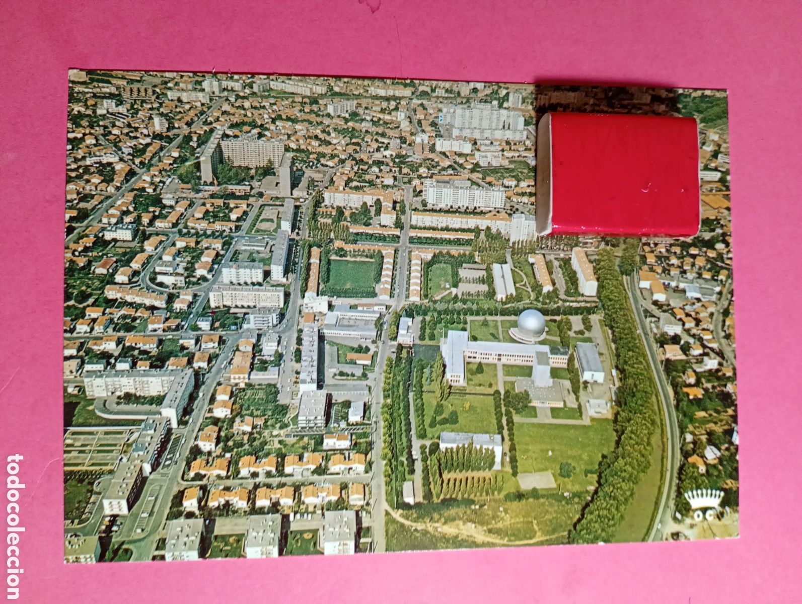 Postales: TOULOUSE L76 VILLE ROSE A&Eacute;RIENNE RANGUEIL CANAL DU MIDI MICROSCOPE &Eacute;LECTRONIQUE F. LOUBATIERES R1603