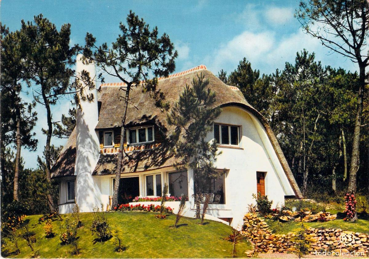 Postales: Postal de Casa Tradicional Chaumi&egrave;re en la Costa de &Oacute;palo
