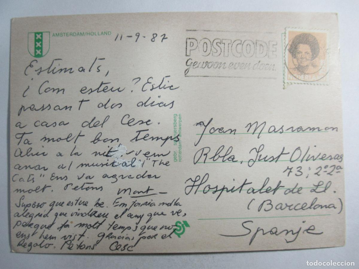 Postales: Amsterdam - Holland - Circulada - Foto 2