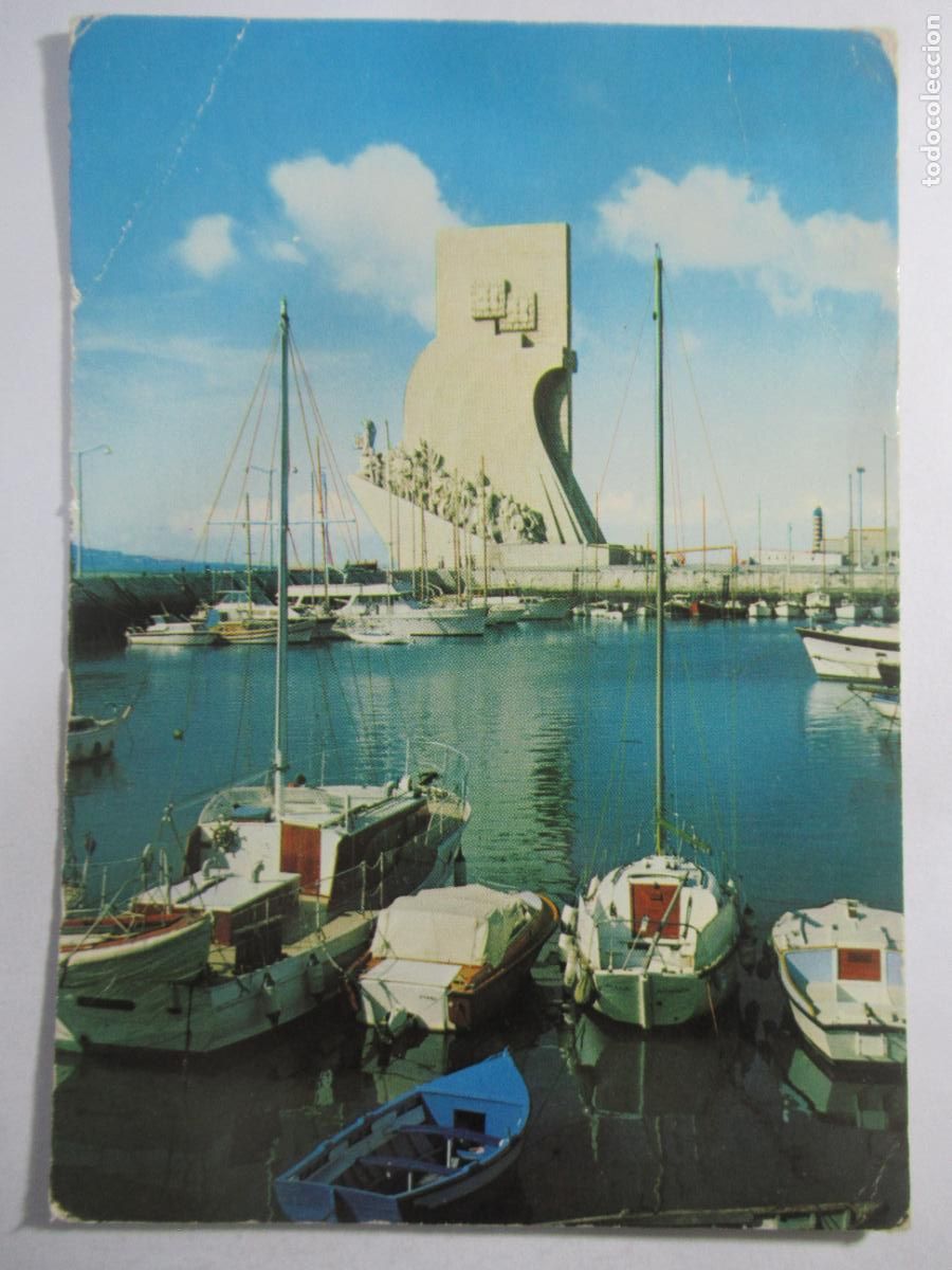 Postales: Lisboa (Portugal) - Monumento aos Descobrimentos - Circulada