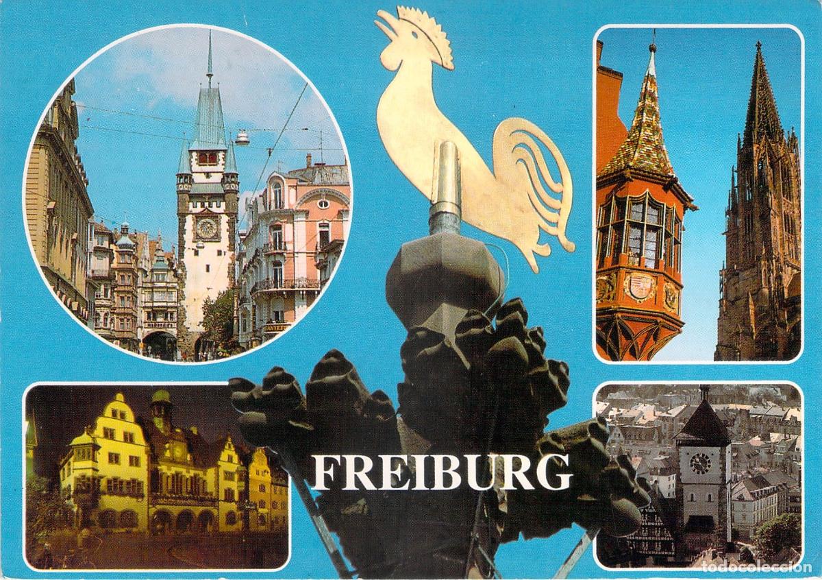 Postales: Postal de Friburgo de Brisgovia con Vistas Monumentales
