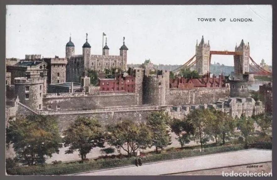 Postkarten: Reino Unido. London. *Tower of London* Circulada 1951.