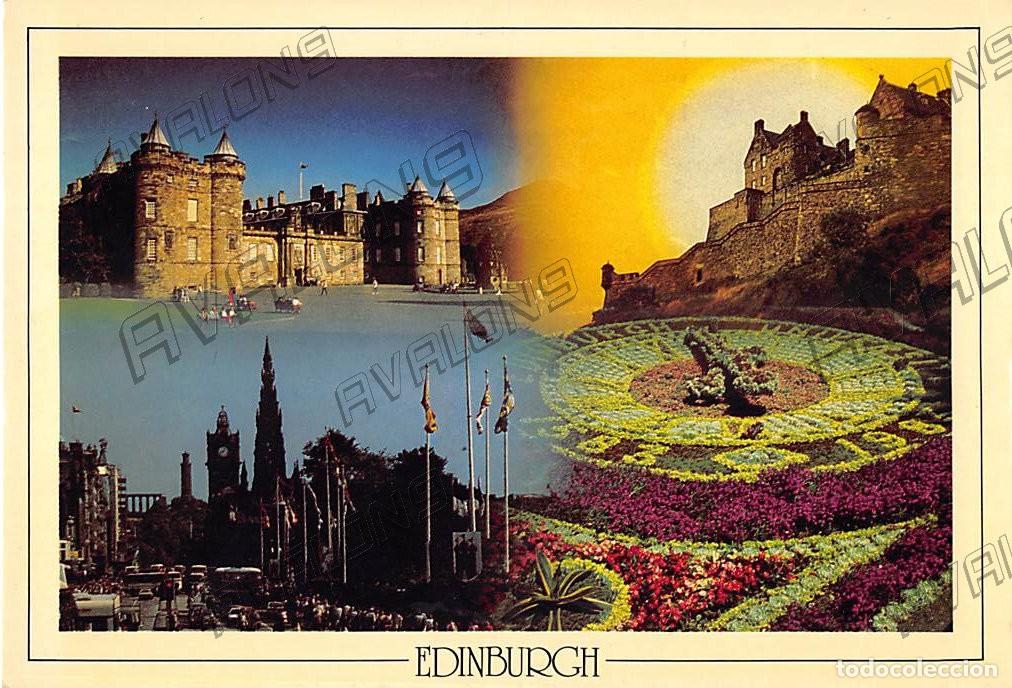 Postkarten: Postal de Edimburgo (Gran Breta&ntilde;a) - Sin circular
