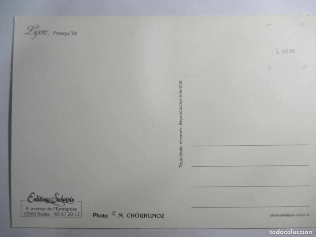Postales: Francia - Lyon - S/C - Foto 2