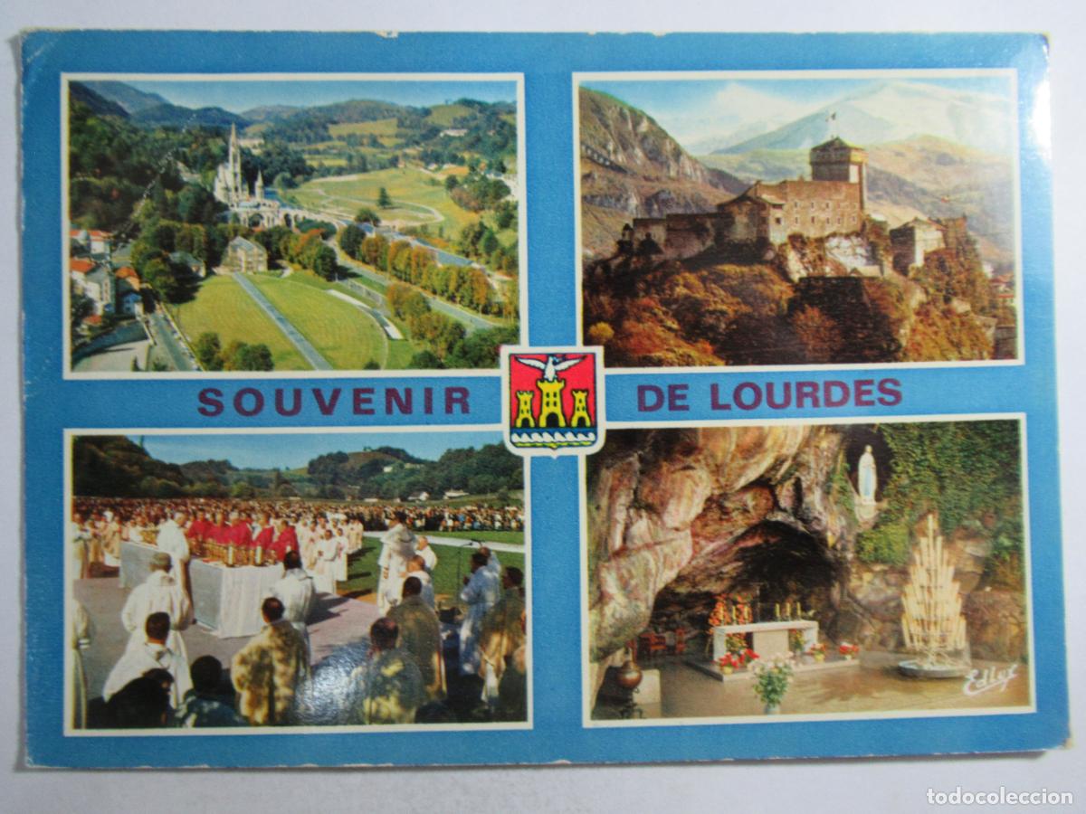 Postales: Francia - Lourdes - Circulada - Foto 1