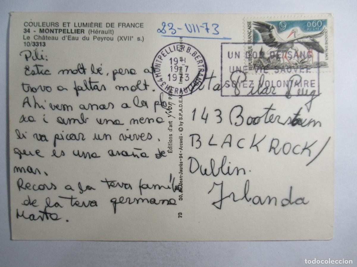 Postales: Francia - Montpellier - Circulada - Foto 2
