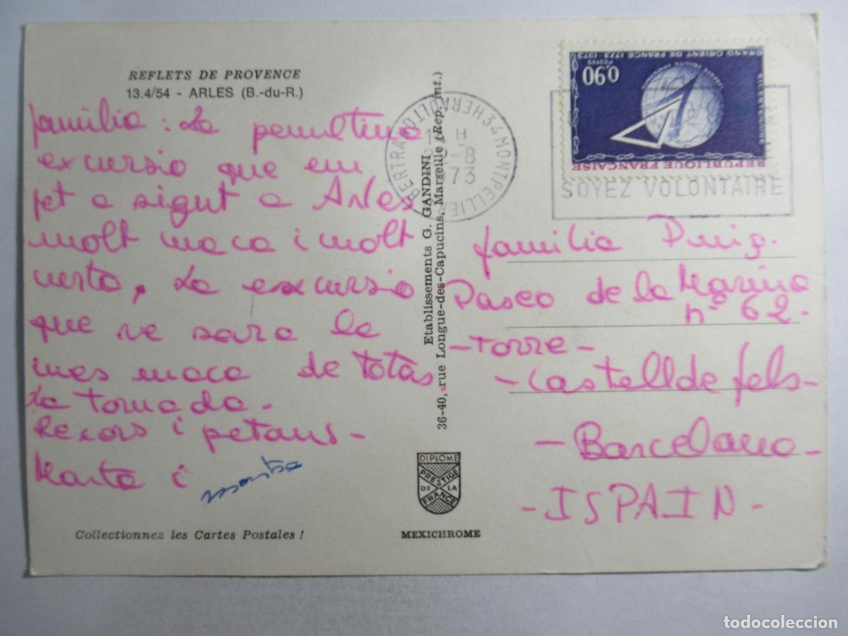 Postales: Francia - Arles - Circulada - Foto 2