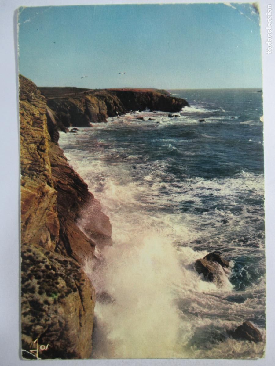 Postales: Francia - La Bretagne - Presou'ile de Quiberon - Circulada