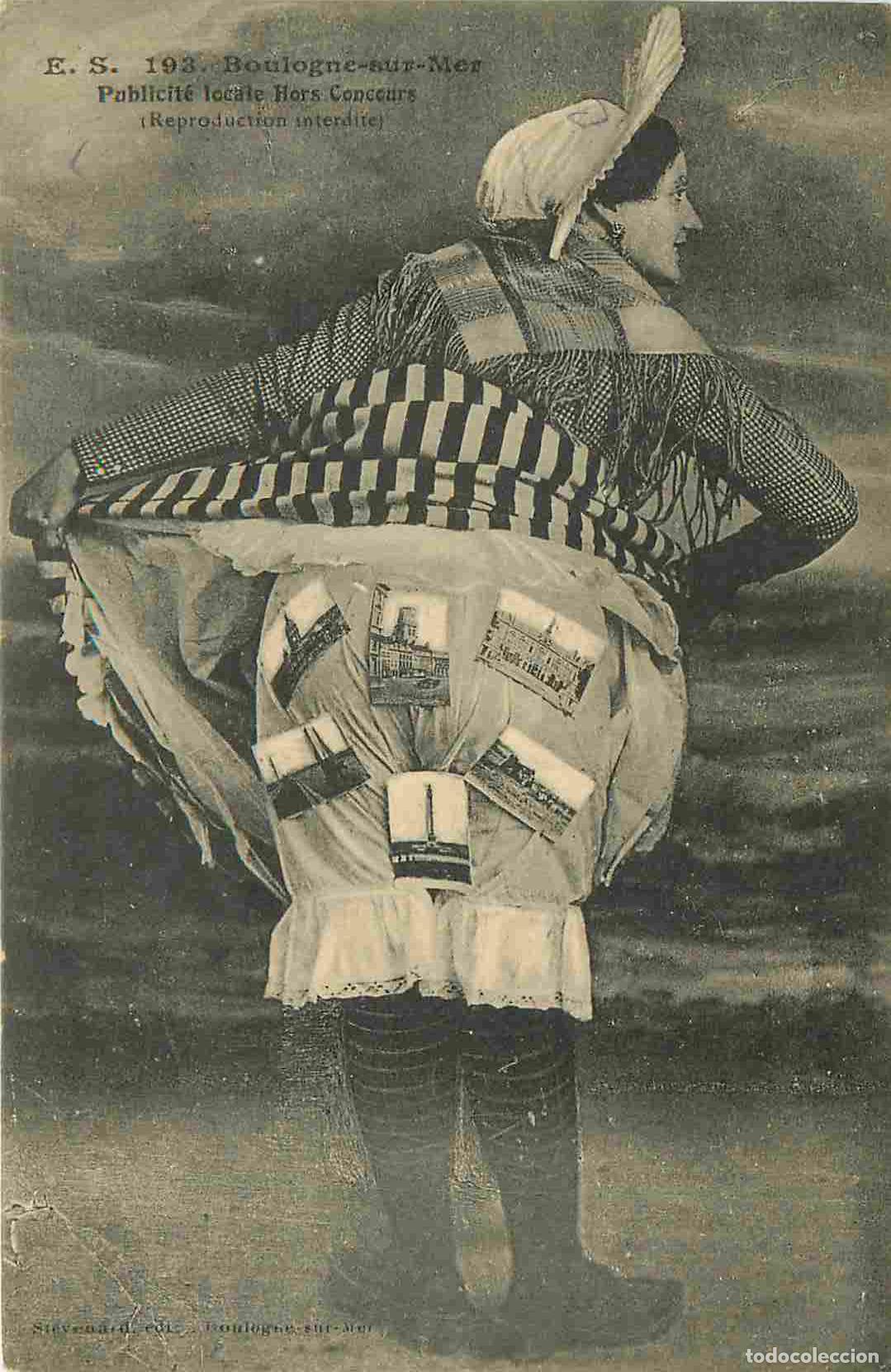 Postais: Carte Postale Ancienne - 62 - Boulogne-sur-mer - Publicit&eacute; locale hors concours reproduction interdi