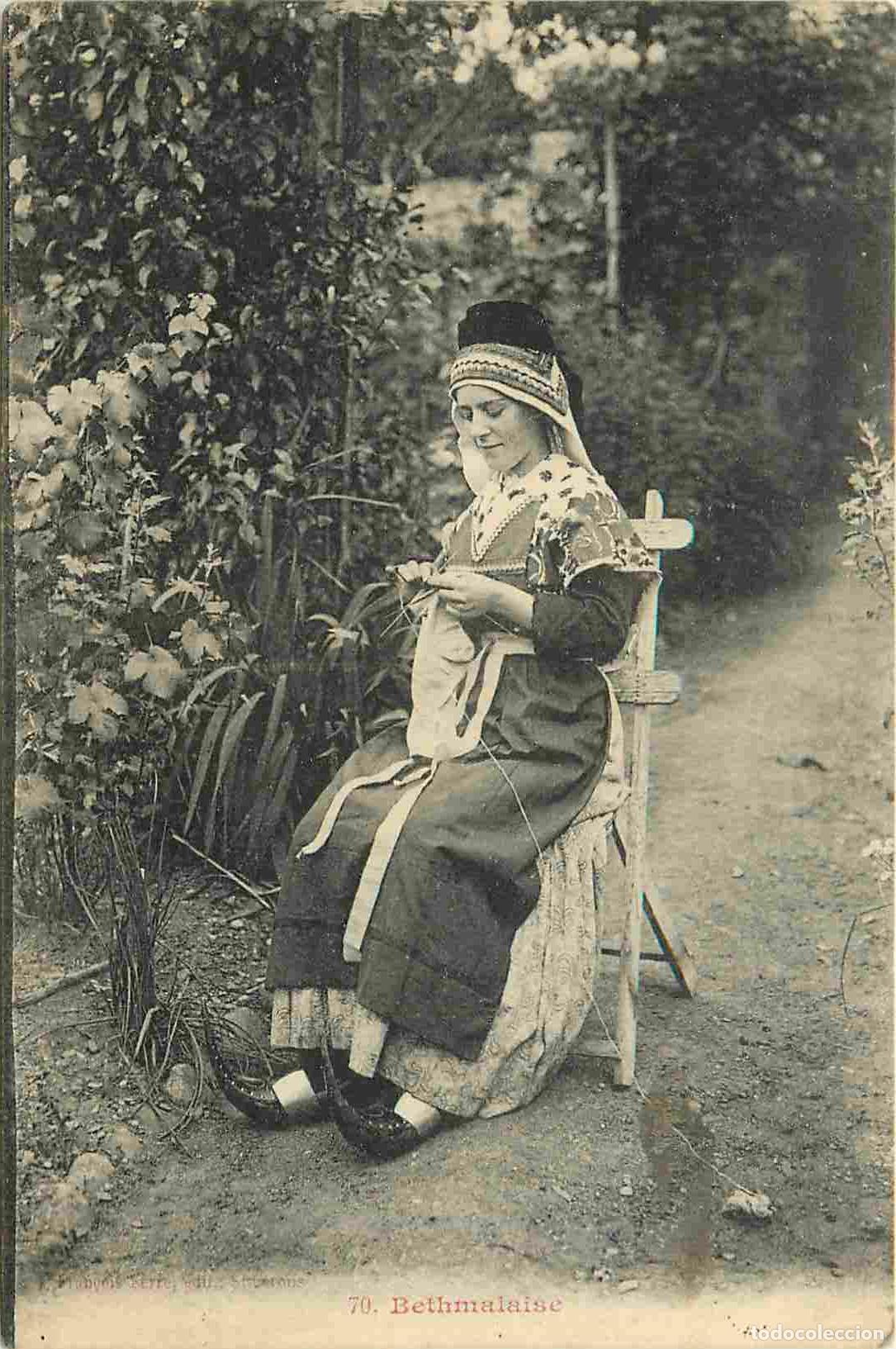 Postkarten: Carte Postale Ancienne - 09 - Bethmale - Bethmalaise - Anim&eacute;e - Folklore Sc&egrave;nes et Types - Sabots -