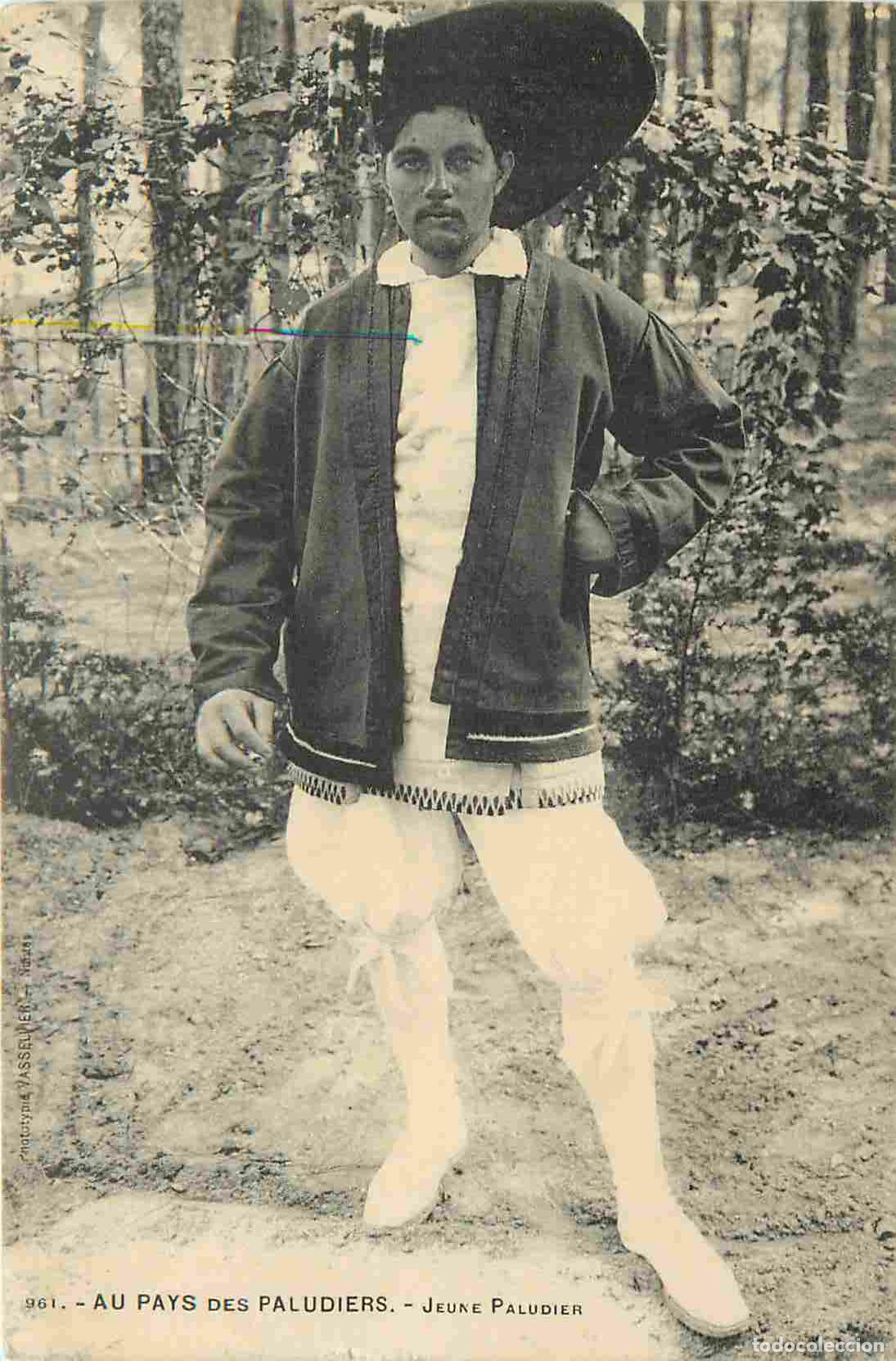 Cartes Postales: Carte Postale Ancienne - 44 - Gu&eacute;rande - Au pays des paludiers jeune paludier - Anim&eacute;e - Folklore Sc