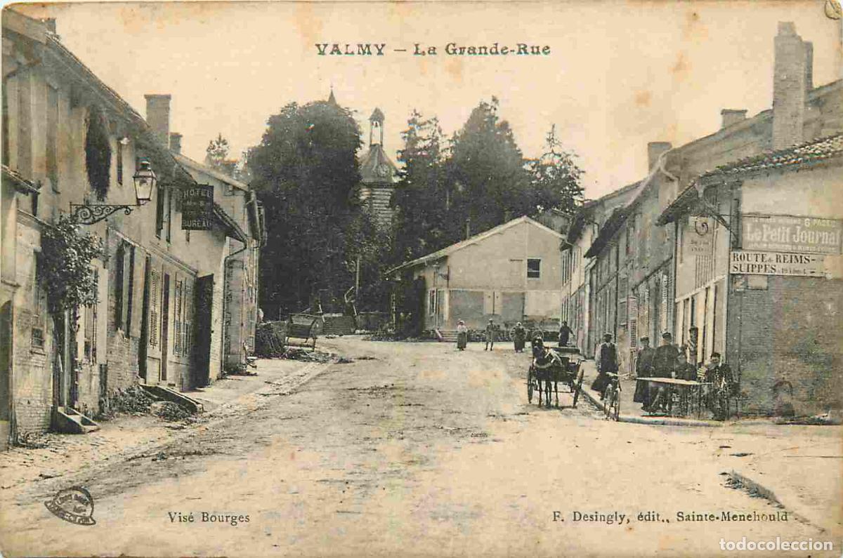 Postcards: Carte Postale Ancienne - 51 - Valmy - La Grande-Rue - Anim&eacute;e - CPA - Voyag&eacute;e en 1918 - Voir Scans Re