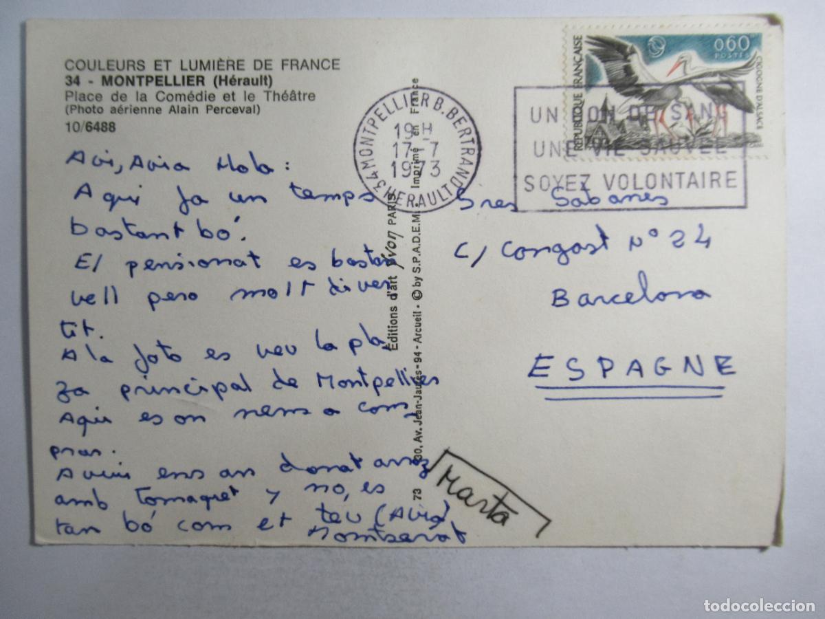 Postales: Francia - Montpellier - Circulada - Foto 2