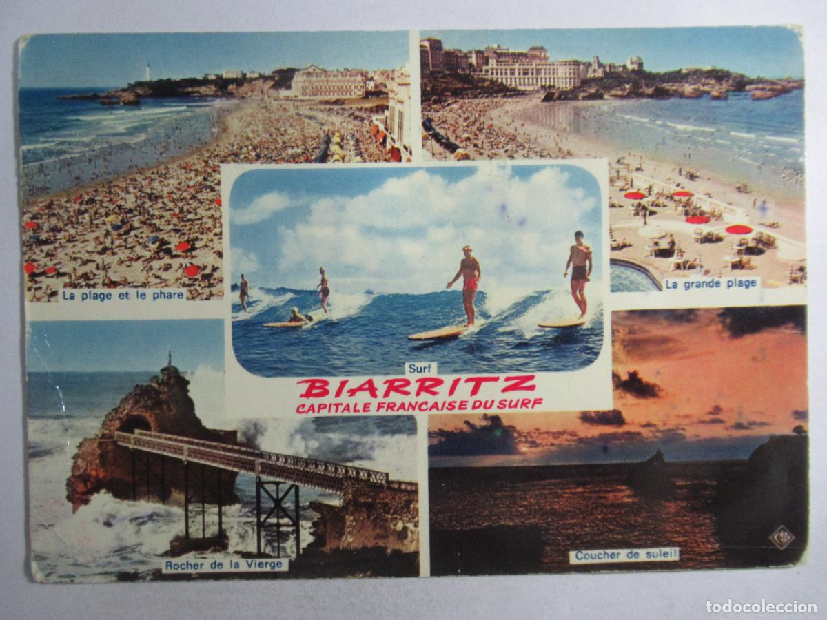 Postales: Francia - Biarritz - Circulada - Foto 1