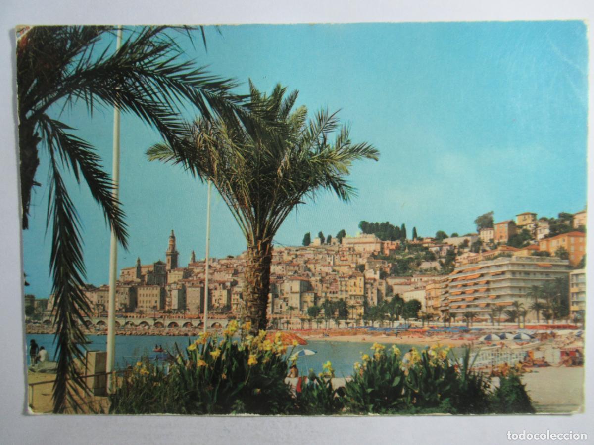 Postales: Francia - Menton - Circulada - Foto 1
