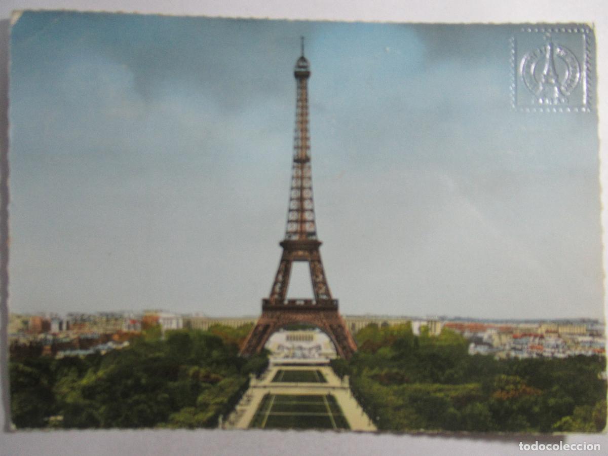 Postales: Francia - Par&iacute;s - La Tour Eiffel - Circulada - Foto 1