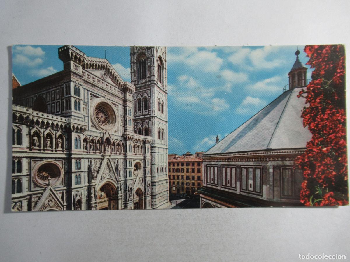 Postales: Firenze - Circulada 14,7 x 7,2 cm. - Foto 1