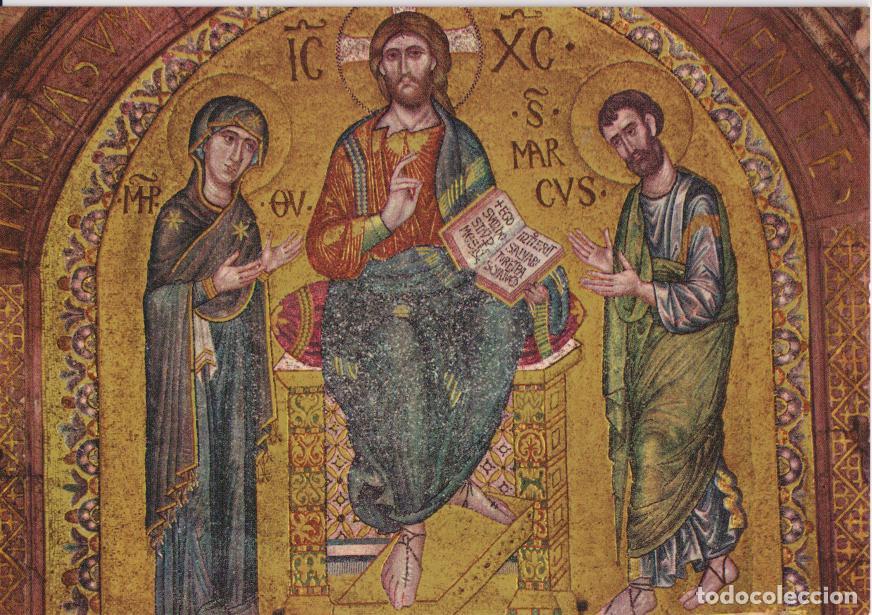 Postales: ITALIA, VENECIA, BAS&Iacute;LICA DI S.MARCO, LA DEESIS, MOSAICO SXIII - EDIZ.ARDO N&ordm;157 - S/C