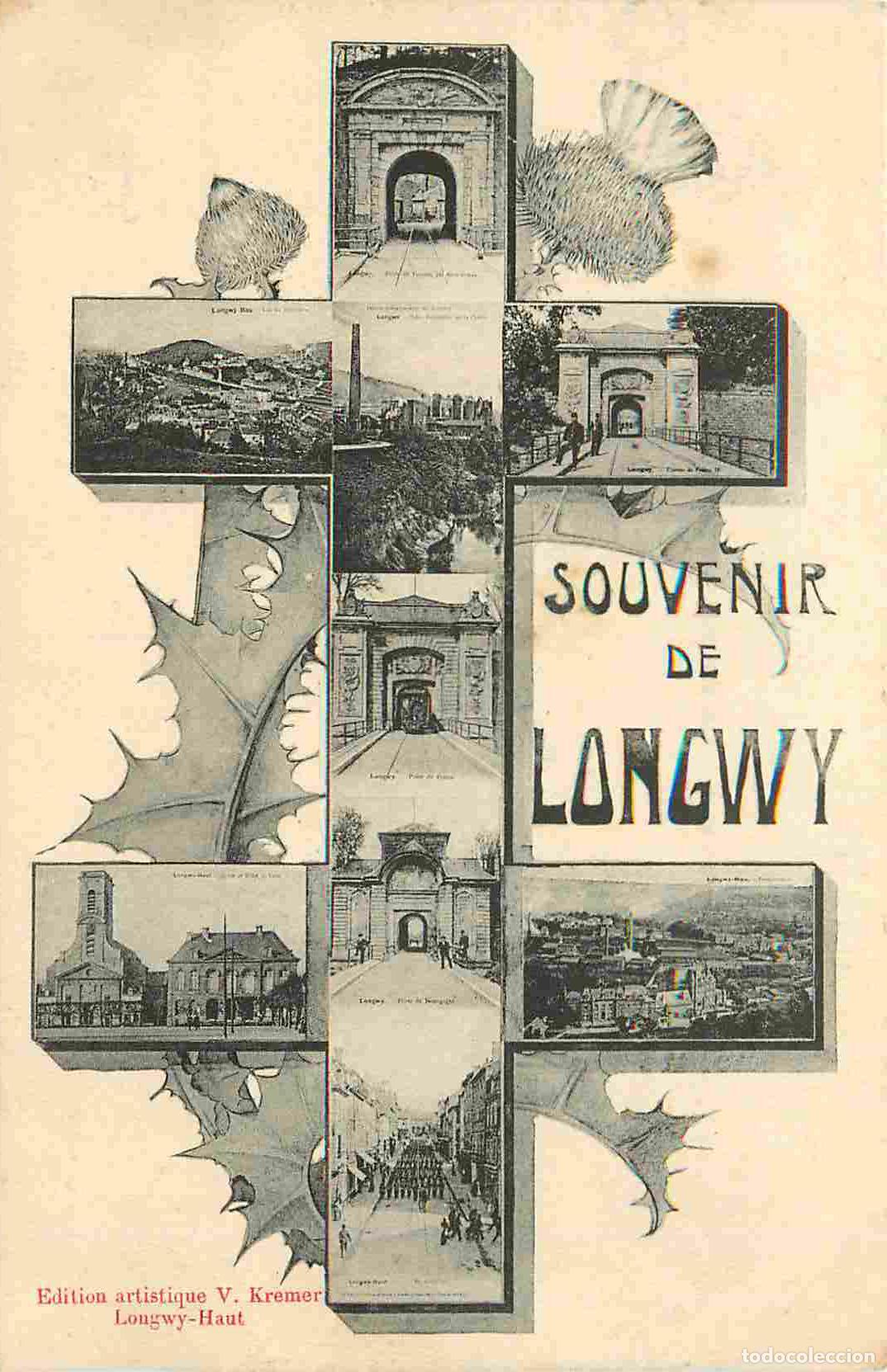 Postkarten: Carte Postale Ancienne - 54 - Longwy - Souvenir de longwy - Multivues - CPA - Voir Scans Recto-Verso