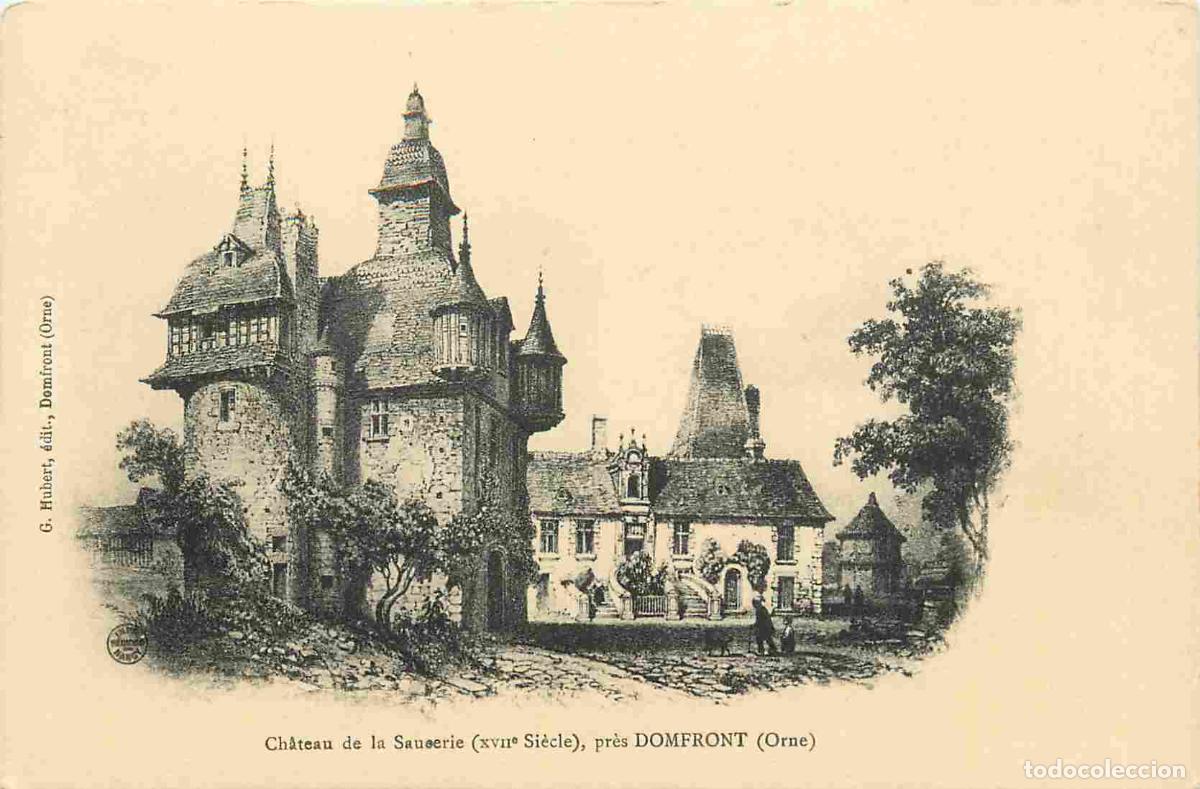 Postcards: Carte Postale Ancienne - 61 - Domfront - Ch&acirc;teau de la Saucerie - CPA - Voir Scans Recto-Verso