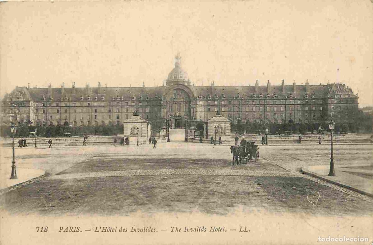 Postales: Carte Postale Ancienne - 75 - Paris - L'H&ocirc;tel des invalides the invalids hotel - Anim&eacute;e - CPA - Voir