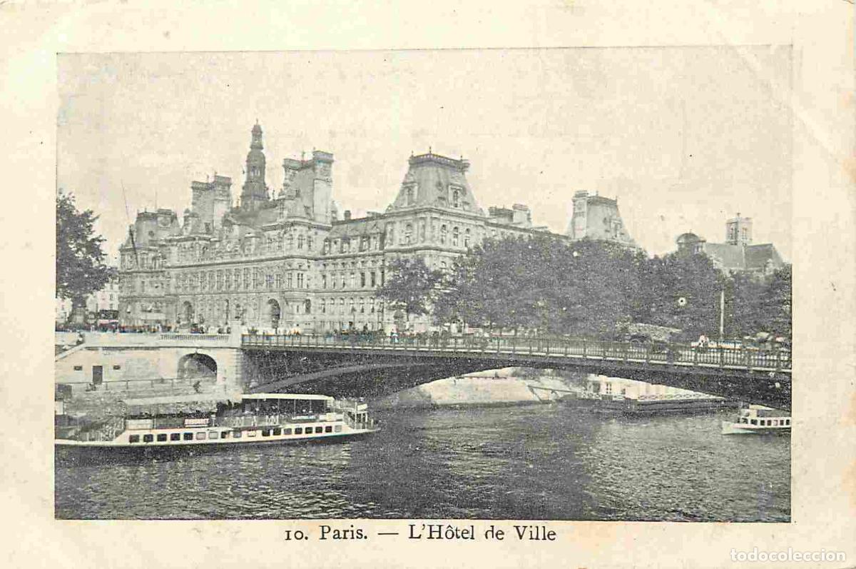 Postcards: Carte Postale Ancienne - 75 - Paris - L�H&ocirc;tel de ville - Pr&eacute;curseur - CPA - Voir Scans Recto-Verso