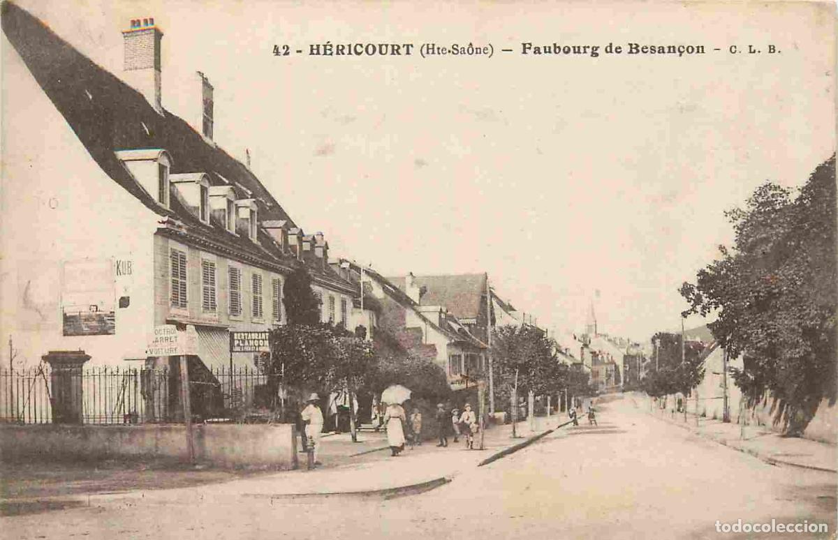 Postais: Carte Postale Ancienne - 70 - H&eacute;ricourt - Faubourg de Besan&ccedil;on - CPA - Voyag&eacute;e en 1917 - Voir Scans