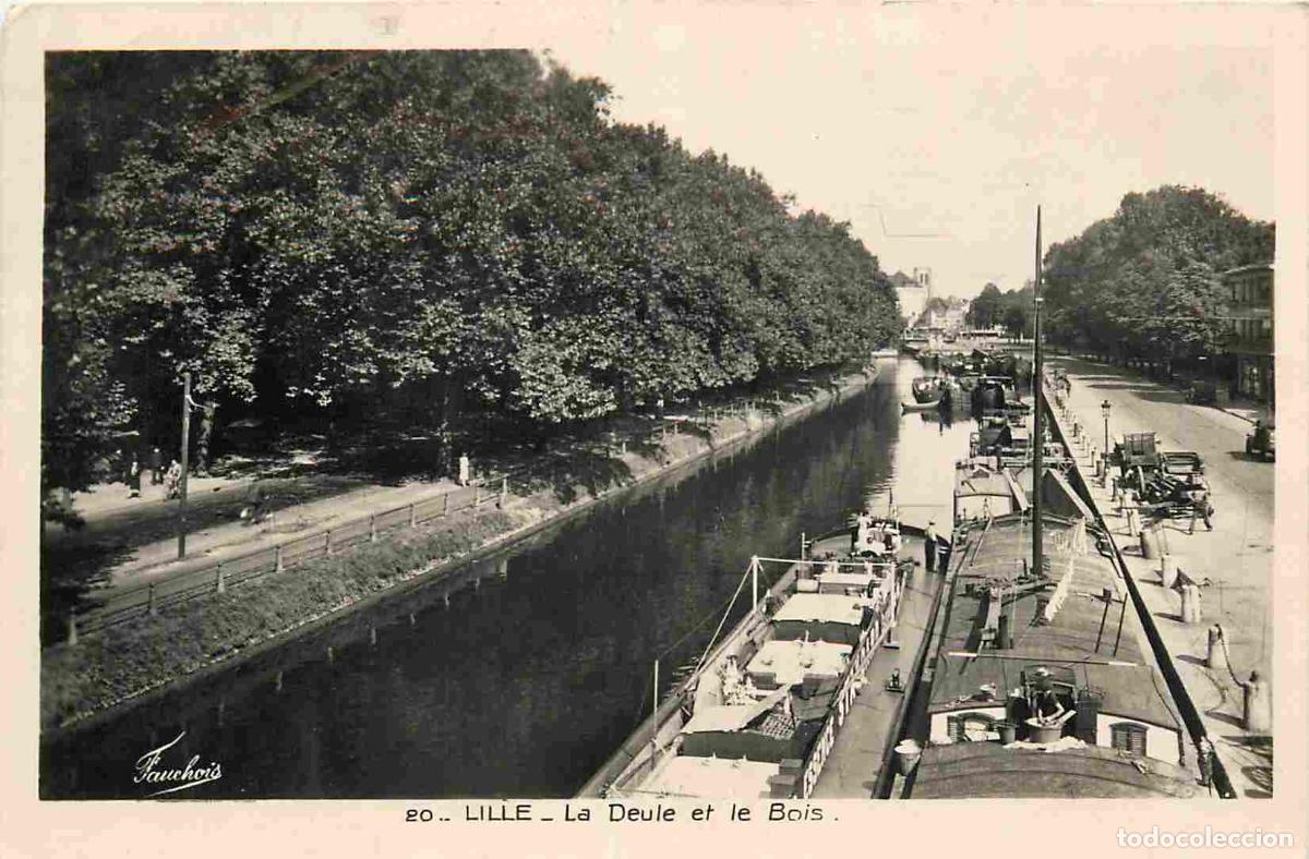 Postcards: Carte Postale Ancienne - 59 - Lille - La deule et le bois - Mention Photographie v&eacute;ritable - Carte D