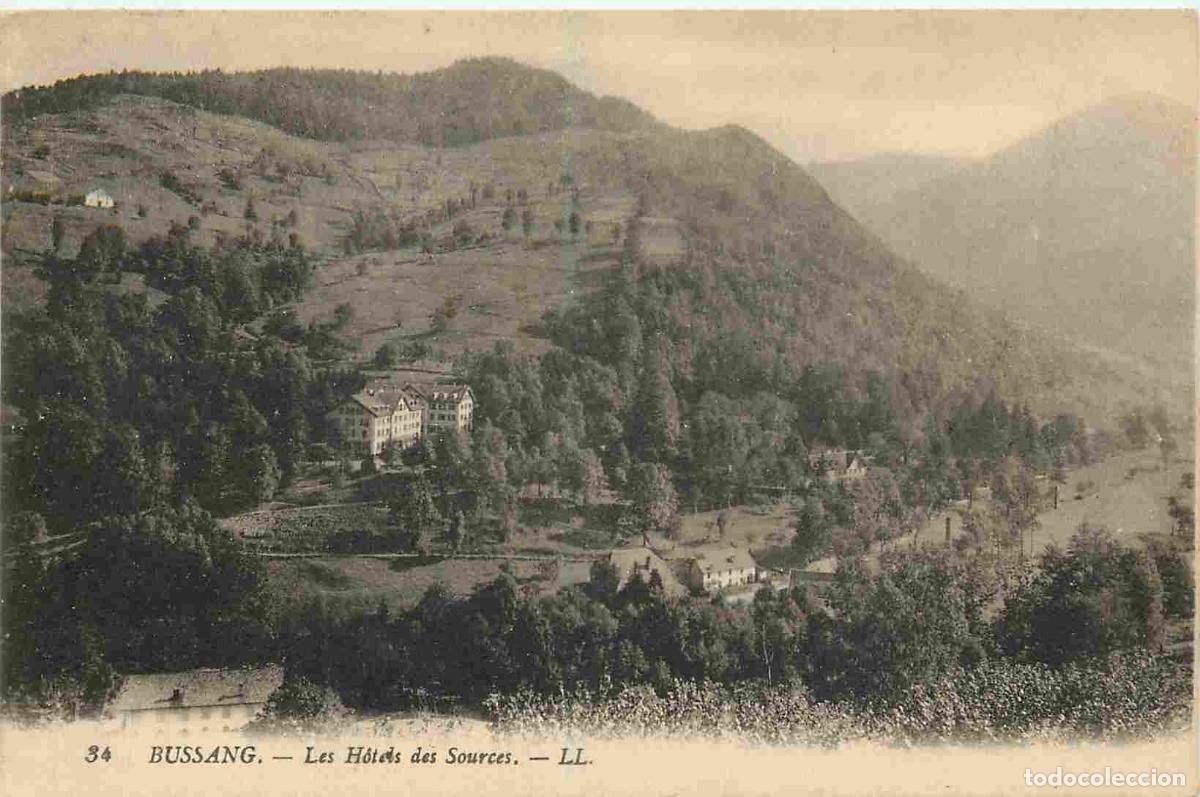 Postales: Carte Postale Ancienne - 88 - Bussang - Les H&ocirc;tels des Sources - CPA - Oblit&eacute;ration de 1925 - Voir S