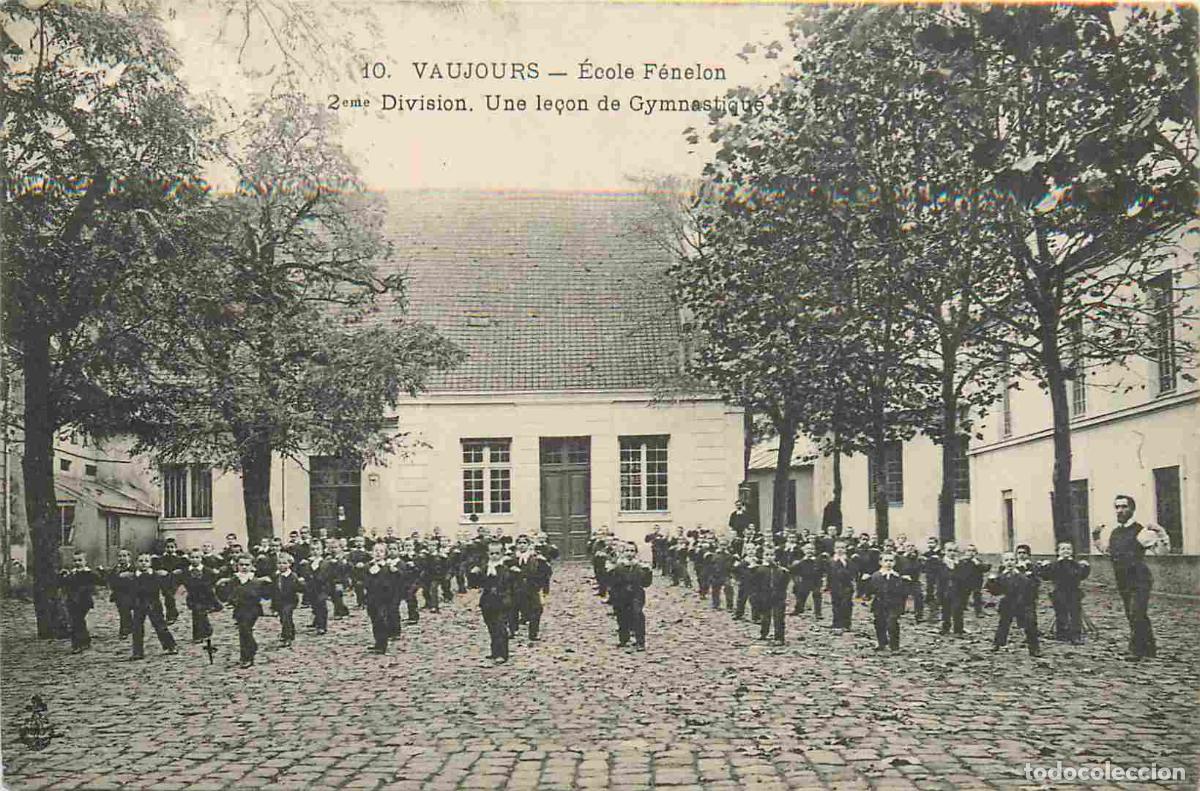 Postales: Carte Postale Ancienne - 93 - Vaujours - &Eacute;cole f&eacute;nelon - 2eme division - une le&ccedil;on de gymnastique -