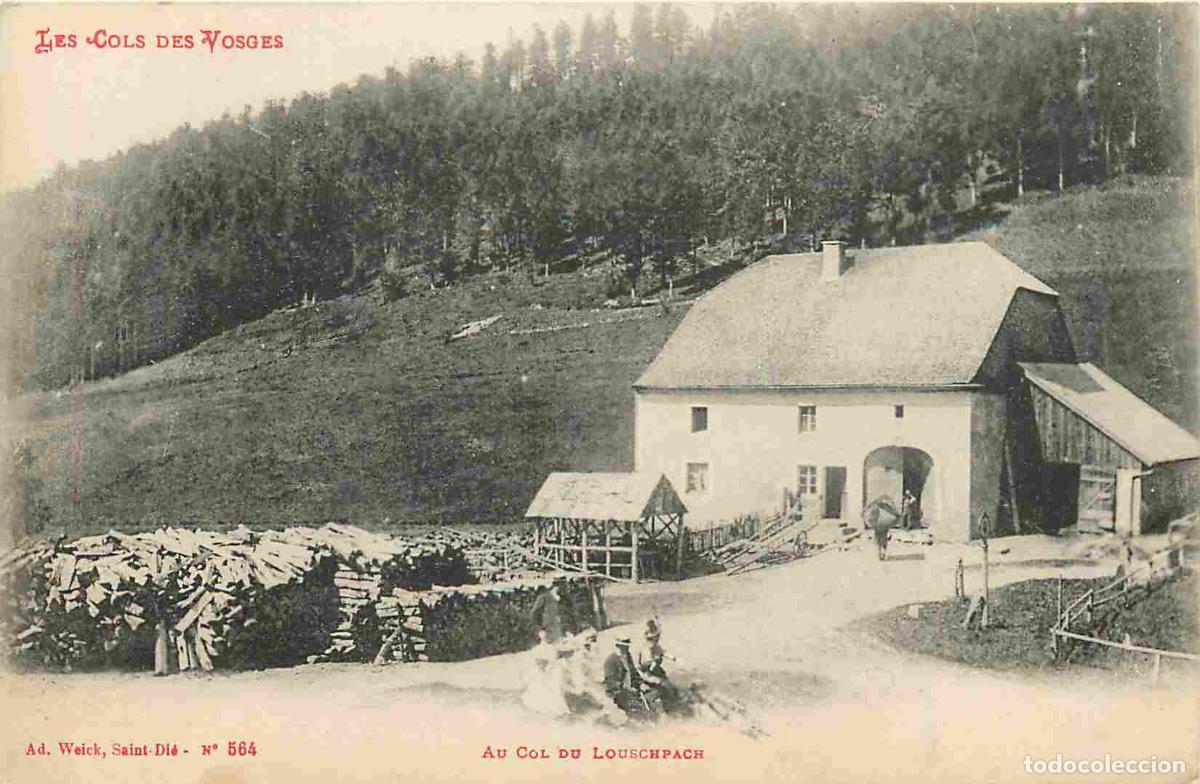 Postales: Carte Postale Ancienne - 88 - Col de louschpach - Les cols des vosges - au col du louschpach - Anim&eacute;
