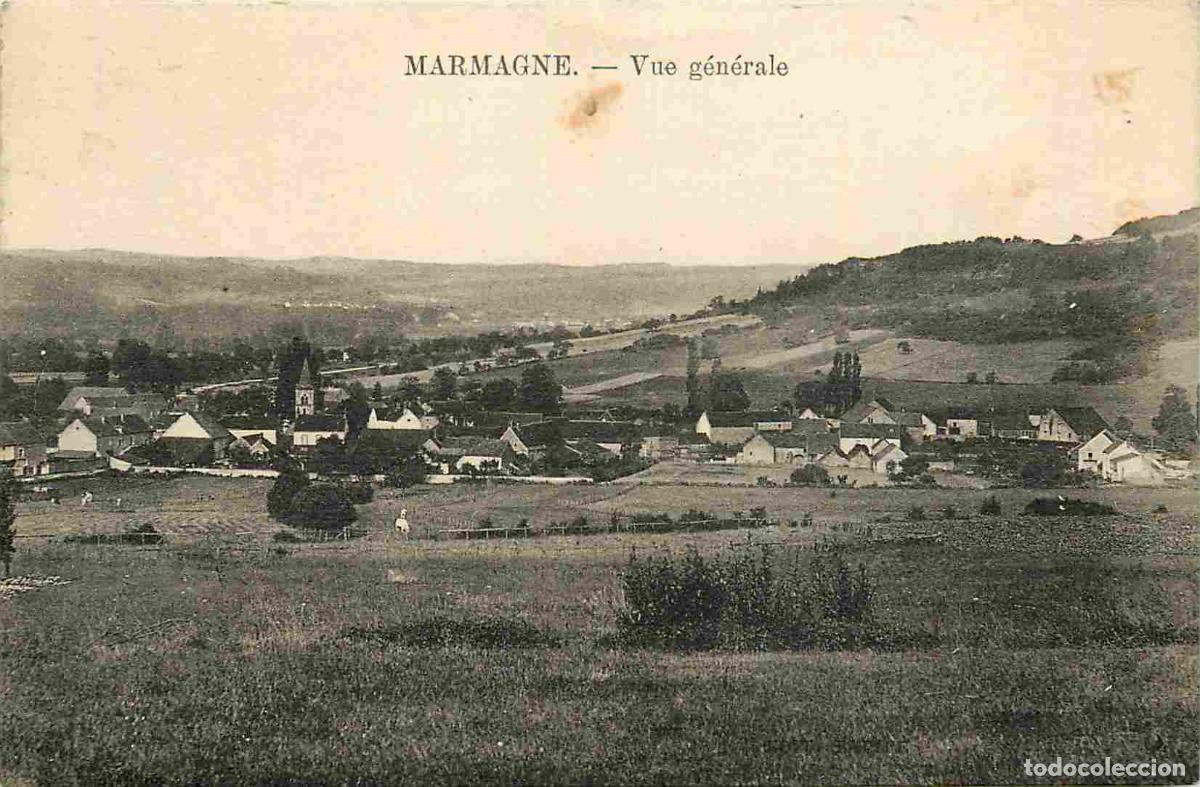Postkarten: Carte Postale Ancienne - 71 - Marmagne - Vue g&eacute;n&eacute;rale - CPA - Oblit&eacute;ration de 1928 - Voir Scans Rect